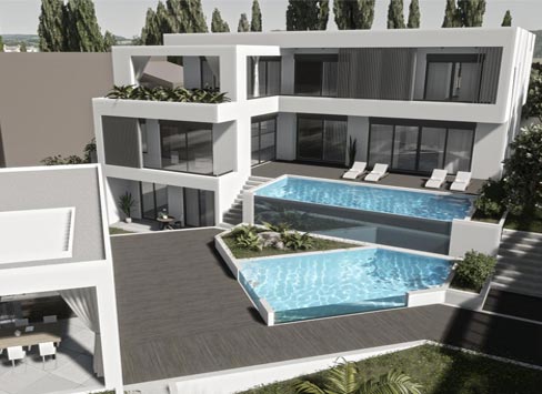 600m² Πολυτελής Μονοκατοικία με πισίνα και υπόγειο Parking / Πανόραμα Θεσσαλονίκης